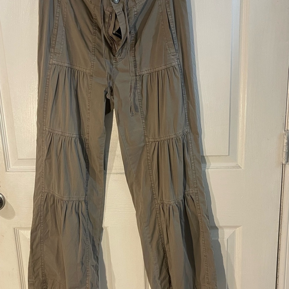 Soft Surroundings Taupe Drawstring Pants - Picture 3 of 9